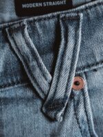 pantalones de mezclilla solver azul pálido Z44ZX341 ropa hombres - Image 6