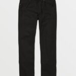 pantalones de mezclilla solver negro sobre negro Z44ZX355 ropa hombres