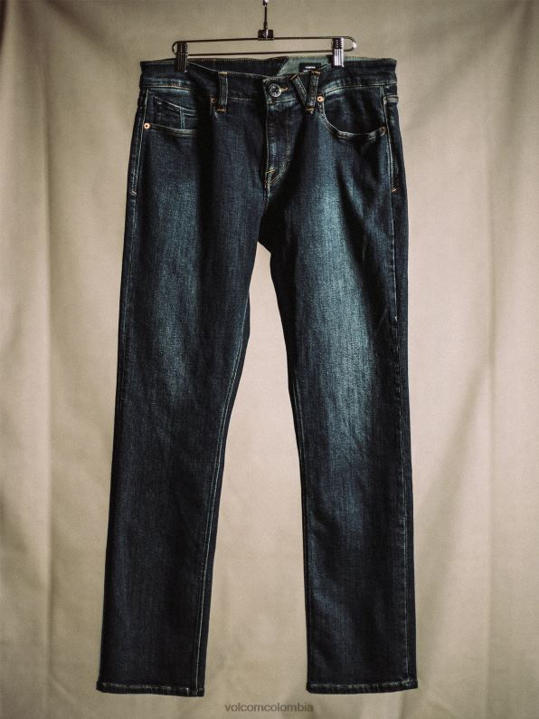 pantalones de mezclilla vorta azul de la vendimia Z44ZX346 ropa hombres - Image 7