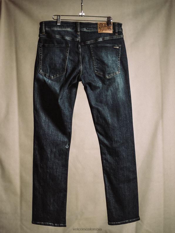 pantalones de mezclilla vorta azul de la vendimia Z44ZX346 ropa hombres - Image 9