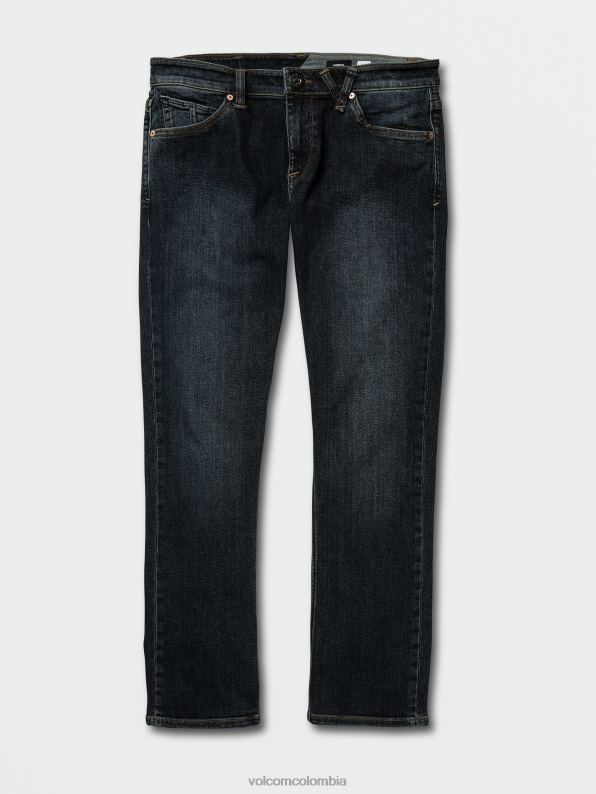 pantalones de mezclilla vorta azul de la vendimia Z44ZX346 ropa hombres - Image 1