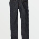pantalones de mezclilla vorta enjuagar Z44ZX347 ropa hombres