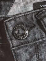 pantalones de mezclilla vorta fácil enzima gris Z44ZX354 ropa hombres - Image 9