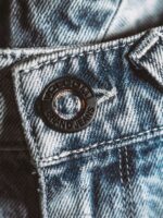 pantalones de mezclilla vorta índigo arenoso Z44ZX342 ropa hombres - Image 12