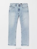 pantalones de mezclilla vorta índigo arenoso Z44ZX342 ropa hombres