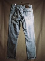 pantalones de mezclilla vorta índigo arenoso Z44ZX342 ropa hombres - Image 10