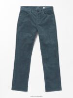 pantalones de pana de 5 bolsillos solver pizarra oscura Z44ZX319 ropa hombres