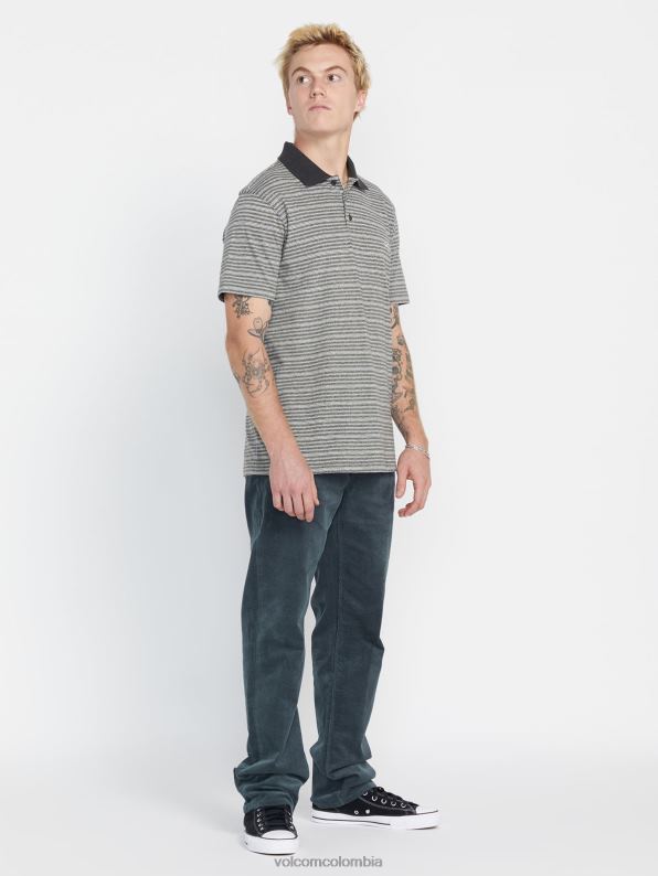 pantalones de pana de 5 bolsillos solver pizarra oscura Z44ZX319 ropa hombres - Image 7
