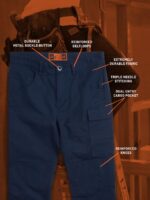 pantalones de pinza de ropa de trabajo Armada Z44ZX296 ropa hombres - Image 12