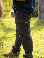 pantalones de pinza de ropa de trabajo negro Z44ZX312 ropa hombres - Image 13