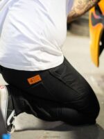pantalones de pinza de ropa de trabajo negro Z44ZX312 ropa hombres - Image 14