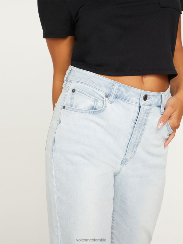 pantalones de tiro alto con escalón de piedra toda la luz de piedra Z44ZX940 ropa mujer - Image 3