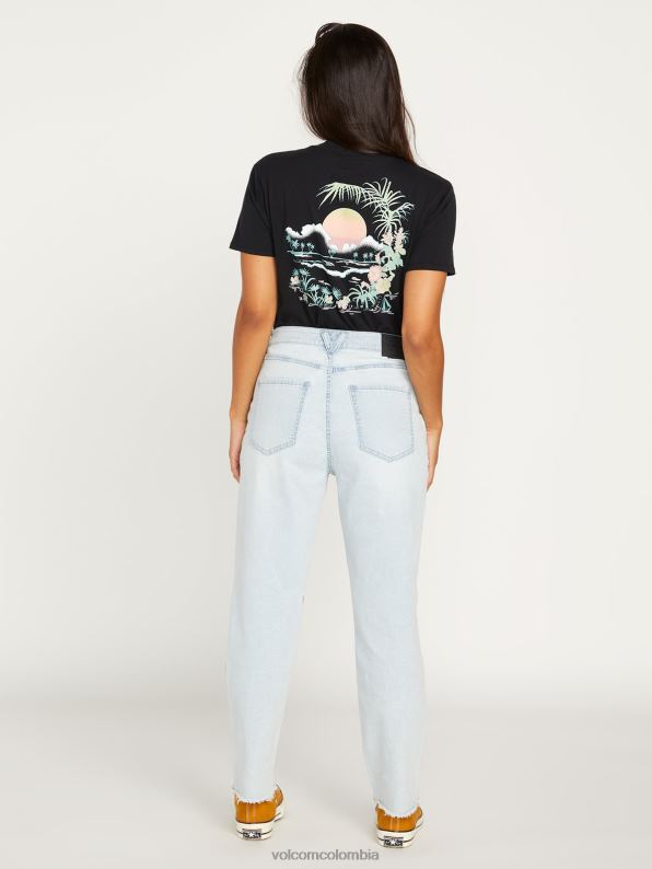 pantalones de tiro alto con escalón de piedra toda la luz de piedra Z44ZX940 ropa mujer - Image 5