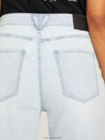 pantalones de tiro alto con escalón de piedra toda la luz de piedra Z44ZX940 ropa mujer - Image 10