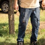 Pantalones de trabajo ligeros para medidor de ropa de trabajo. Armada Z44ZX323 ropa hombres