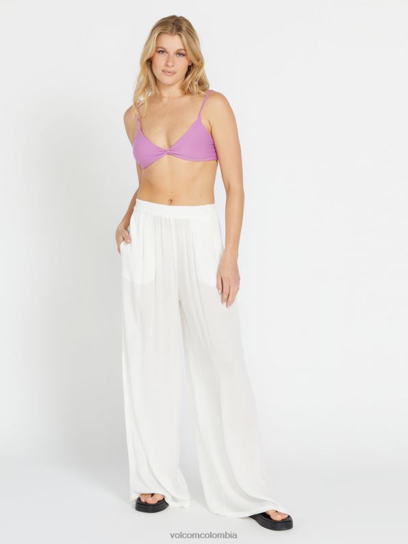 pantalones drogados con brillo de piedra estrella blanca Z44ZX959 ropa mujer - Image 4