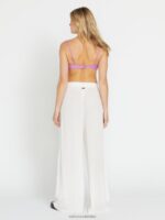 pantalones drogados con brillo de piedra estrella blanca Z44ZX959 ropa mujer - Image 6