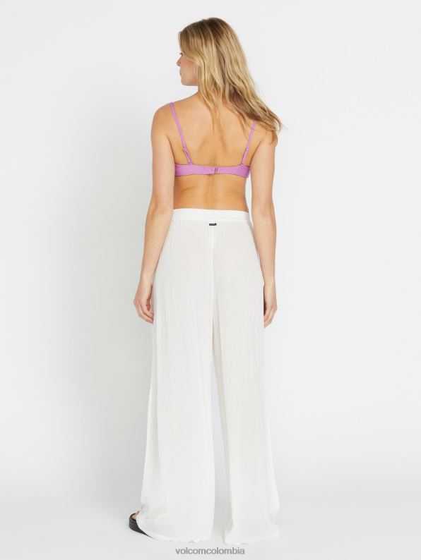 pantalones drogados con brillo de piedra estrella blanca Z44ZX959 ropa mujer - Image 6