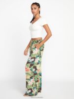 pantalones excapismo con cintura elástica pizarra gris Z44ZX929 ropa mujer - Image 7