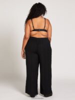 pantalones gastados por el sol tallas grandes negro Z44ZX964 ropa mujer - Image 4