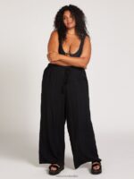 pantalones gastados por el sol tallas grandes negro Z44ZX964 ropa mujer - Image 6