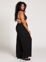 pantalones gastados por el sol tallas grandes negro Z44ZX964 ropa mujer - Image 9