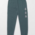 pantalones icónicos de vellón con piedra pizarra oscura Z44ZX331 ropa hombres