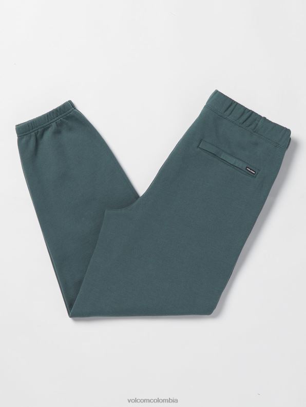 pantalones icónicos de vellón con piedra pizarra oscura Z44ZX331 ropa hombres - Image 3