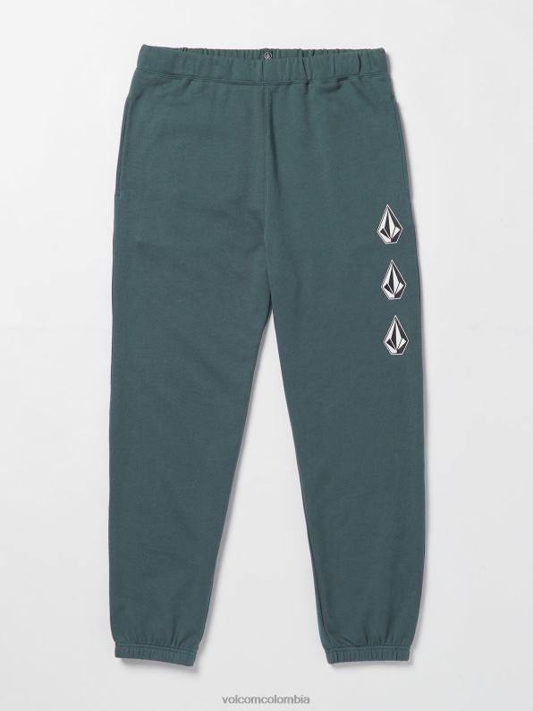 pantalones_iconicos_de_vellon_con_piedra_pizarra_oscura_z44zx331_ropa_hombres.jpg pantalones icónicos de vellón con piedra pizarra oscura Z44ZX331 ropa hombres - Image 1