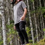 pantalones trail ripper negro Z44ZX315 ropa hombres