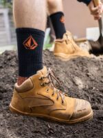 paquete de 3 calcetines de ropa de trabajo negro Z44ZX437 accesorios hombres - Image 2