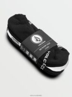 paquete de 3 calcetines invisibles de piedra blanco negro Z44ZX436 accesorios hombres