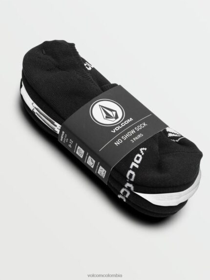 paquete de 3 calcetines invisibles de piedra blanco negro Z44ZX436 accesorios hombres