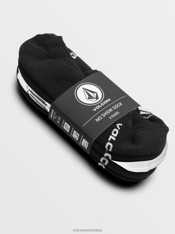 paquete_de_3_calcetines_invisibles_de_piedra_blanco_negro_z44zx436_accesorios_hombres.jpg paquete de 3 calcetines invisibles de piedra blanco negro Z44ZX436 accesorios hombres - Image 1