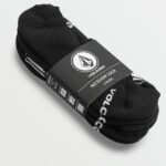 paquete de 3 calcetines invisibles de piedra negro Z44ZX439 accesorios hombres