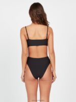 parte superior de bikini de tubo simplemente sin costuras negro Z44ZX1085 ropa mujer - Image 7