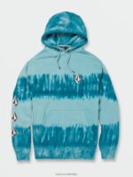 piedra icónica plus sudadera con capucha azul costero Z44ZX181 ropa hombres