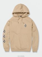 piedra icónica sudadera con capucha almendra Z44ZX186 ropa hombres