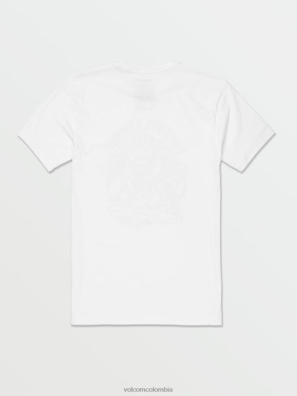 playera de manga corta colorado blanco Z44ZX104 ropa hombres - Image 2