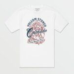playera de manga corta colorado blanco Z44ZX104 ropa hombres