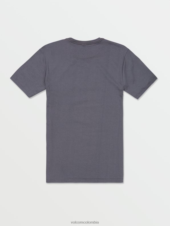 playera de manga corta colorado pizarra oscura Z44ZX105 ropa hombres - Image 2