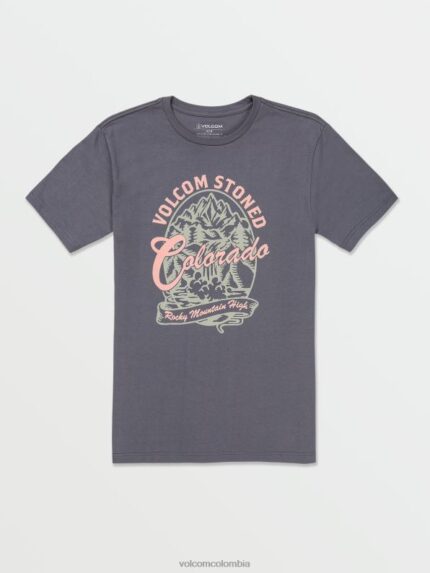 playera de manga corta colorado pizarra oscura Z44ZX105 ropa hombres