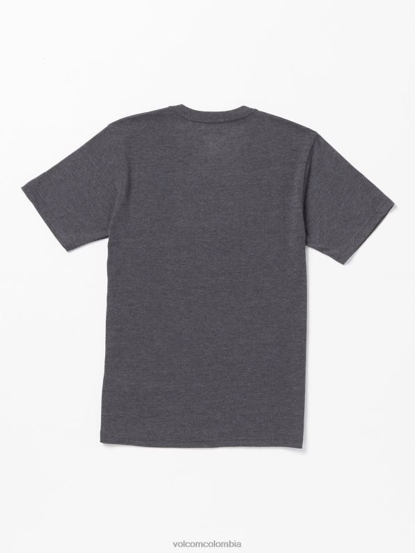 playera de manga corta con diseño de piedra brezo negro oscuro Z44ZX1118 ropa Niños - Image 2