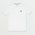 playera de manga corta con piedra icónica blanco Z44ZX108 ropa hombres