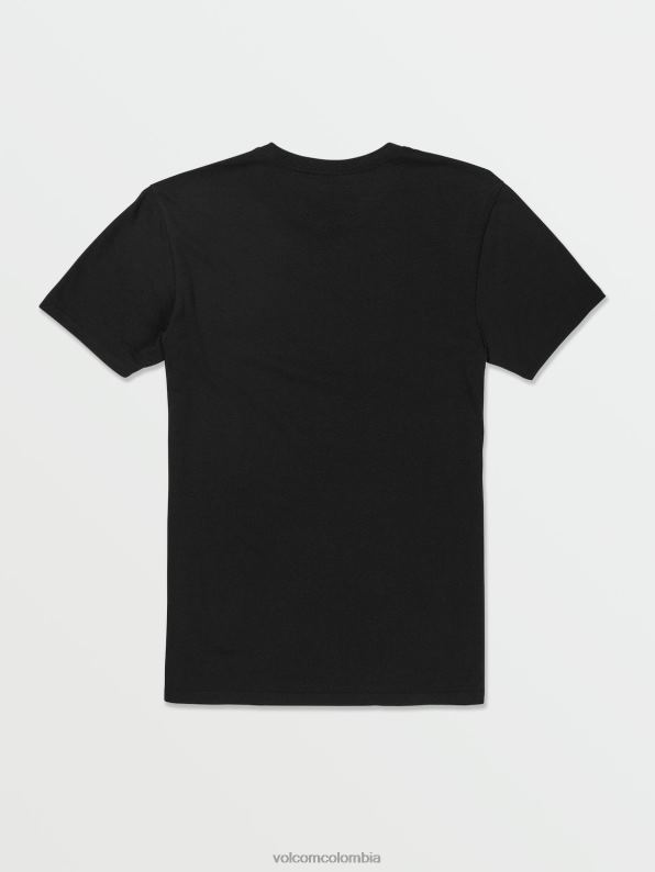 playera de manga corta con piedra icónica combo negro Z44ZX60 ropa hombres - Image 3