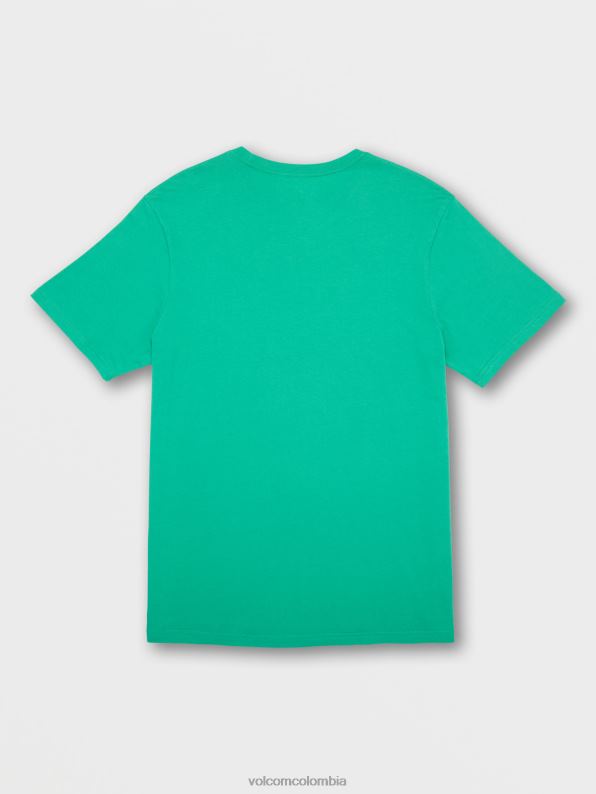playera de manga corta con piedra icónica selva verde Z44ZX67 ropa hombres - Image 3