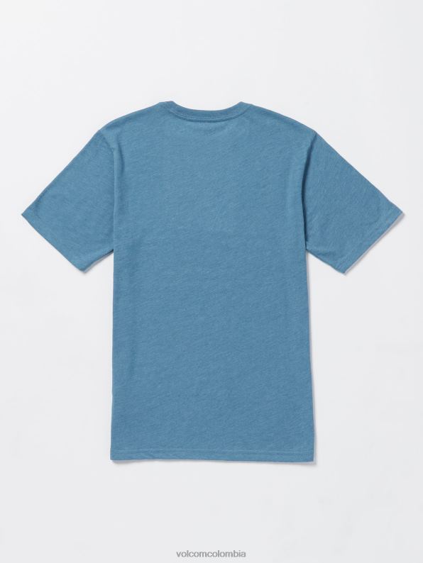 playera de manga corta con visualizador brezo añil Z44ZX1123 ropa Niños - Image 2
