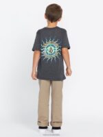 playera de manga corta con visualizador brezo negro oscuro Z44ZX1158 ropa Niños - Image 7