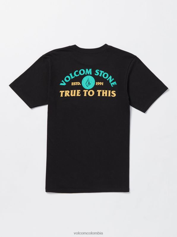 playera de manga corta marcher negro Z44ZX15 ropa hombres - Image 2