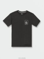 playera de manga corta originador vendimia negro Z44ZX1119 ropa Niños - Image 13